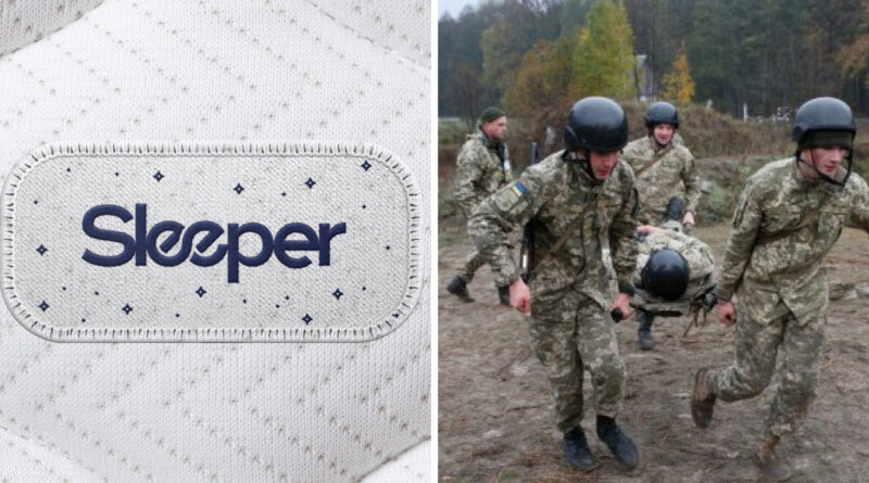 Бренд-Sleeper-безкоштовно-забезпечуватиме-військовий-шпиталь-білизною-для-поранених