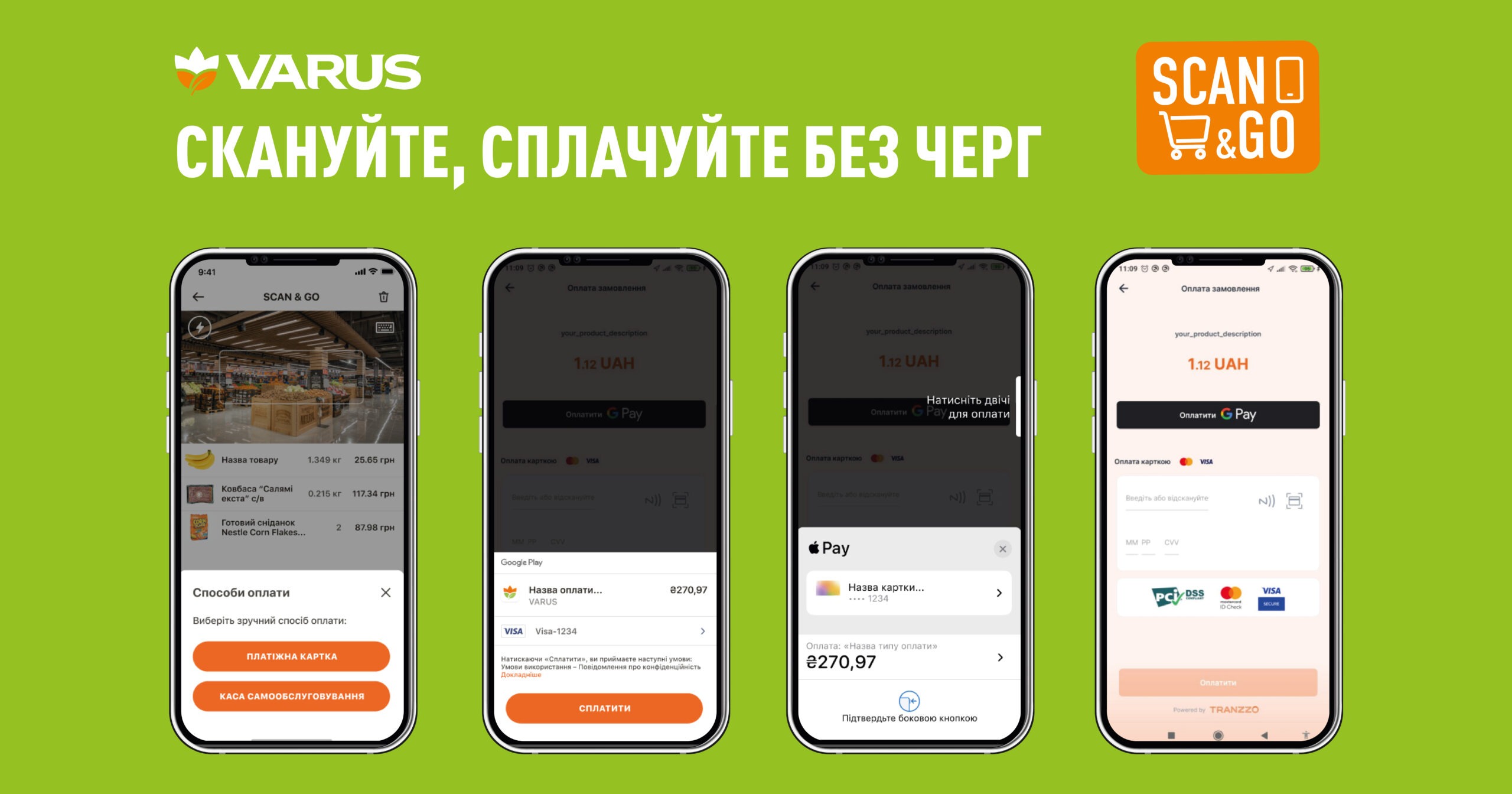 Оплата без кассы и кассира: VARUS запустил обновленный сервис Scan&Go |  Украинский Совет Торговых Центров